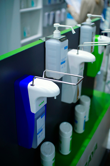 Сарая СНГ представила дозаторы российского производства на выставке «Здравоохранение-2025»